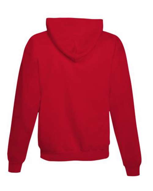 Hanes P170 Ecosmart Hooded Sweatshirt - Athletic Red - HIT a Double