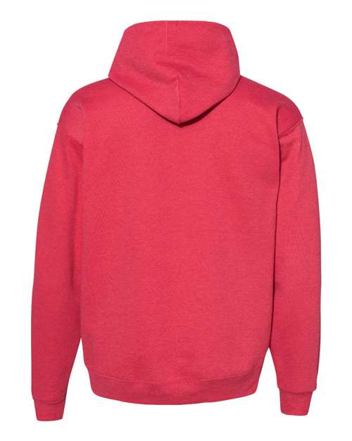 Hanes P170 Ecosmart Hooded Sweatshirt - Heather Red - HIT a Double