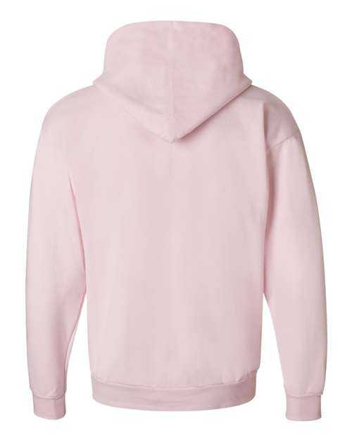 Hanes P170 Ecosmart Hooded Sweatshirt - Pale Pink - HIT a Double