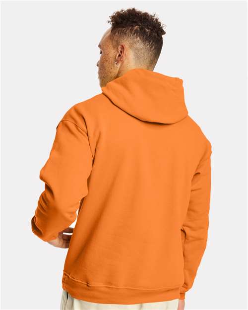 Hanes P170 Ecosmart Hooded Sweatshirt - Tennessee Orange&quot; - &quot;HIT a Double