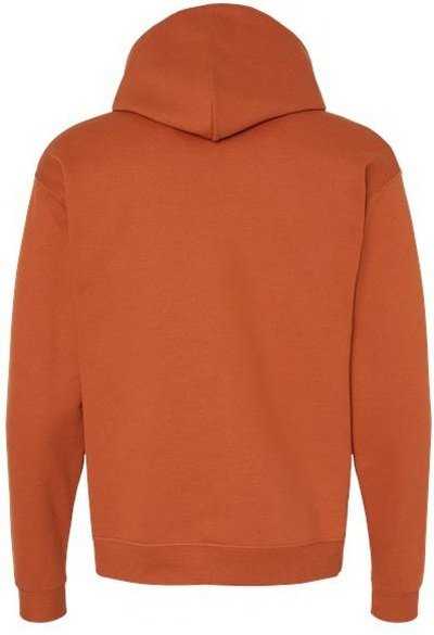 Hanes P170 Ecosmart Hooded Sweatshirt - Texas Orange&quot; - &quot;HIT a Double
