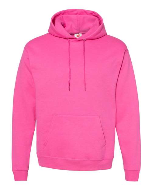 Hanes P170 Ecosmart Hooded Sweatshirt - Wow Pink - HIT a Double