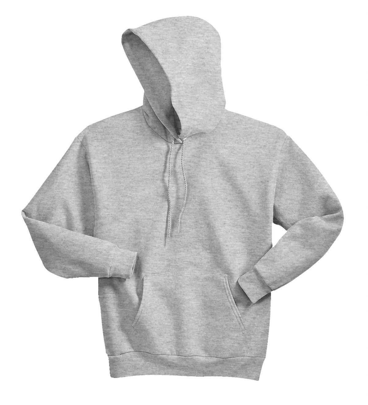 Hanes P170 Ecosmart Pullover Hooded Sweatshirt - Ash - HIT a Double