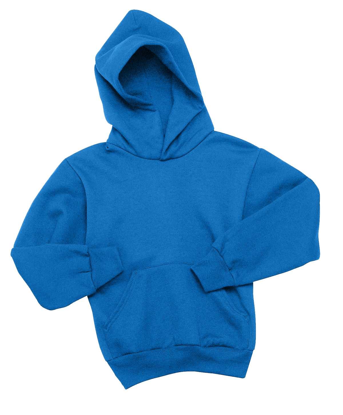 Hanes P470 Youth Ecosmart Pullover Hooded Sweatshirt - Deep Royal - HIT a Double - 5