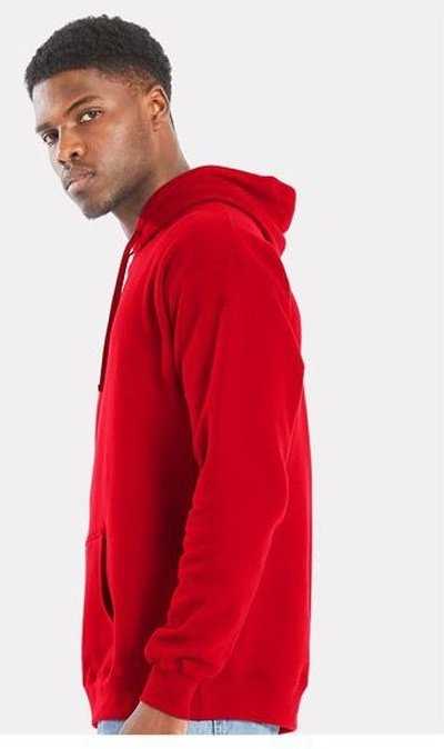Hanes RS170 Perfect Fleece Hooded Sweatshirt - Athletic Red&quot; - &quot;HIT a Double