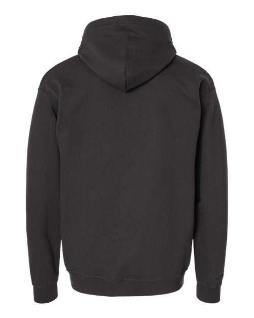 Hanes RS170 Perfect Fleece Hooded Sweatshirt - Black - HIT a Double