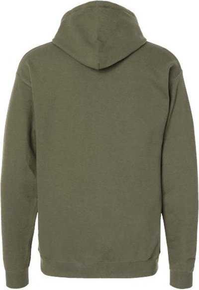 Hanes RS170 Perfect Fleece Hooded Sweatshirt - Fatigue Green - HIT a Double - 5