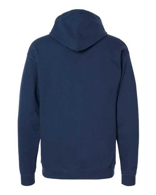 Hanes RS170 Perfect Fleece Hooded Sweatshirt - Navy - HIT a Double