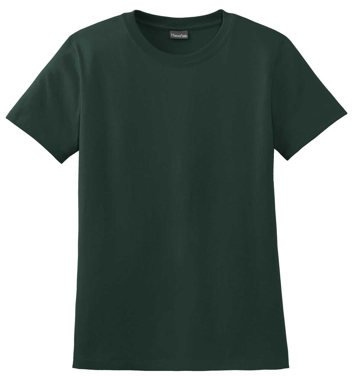 Hanes SL04 Ladies Nano-T Cotton T-Shirt - Deep Forest - HIT a Double