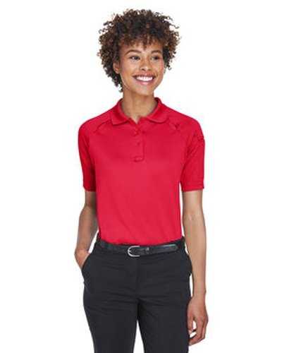 Harriton M211W Ladies' Advantage Snag Protection Plus Tactical Polo - Red - HIT a Double