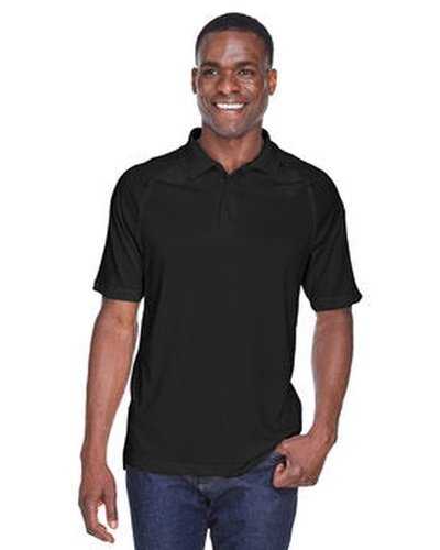 Harriton M211 Adult Tactical Performance Polo - Black - HIT a Double