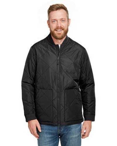 Harriton M715 Adult Dockside Insulated Utility Jacket - Dark Charcoal - HIT a Double