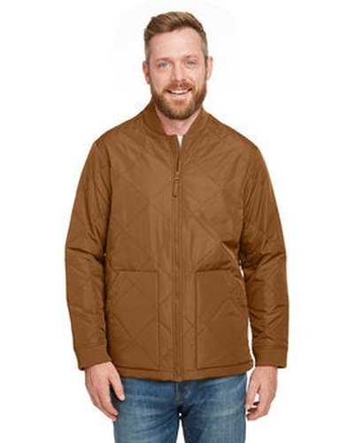 Harriton M715 Adult Dockside Insulated Utility Jacket - Duck Brown - HIT a Double
