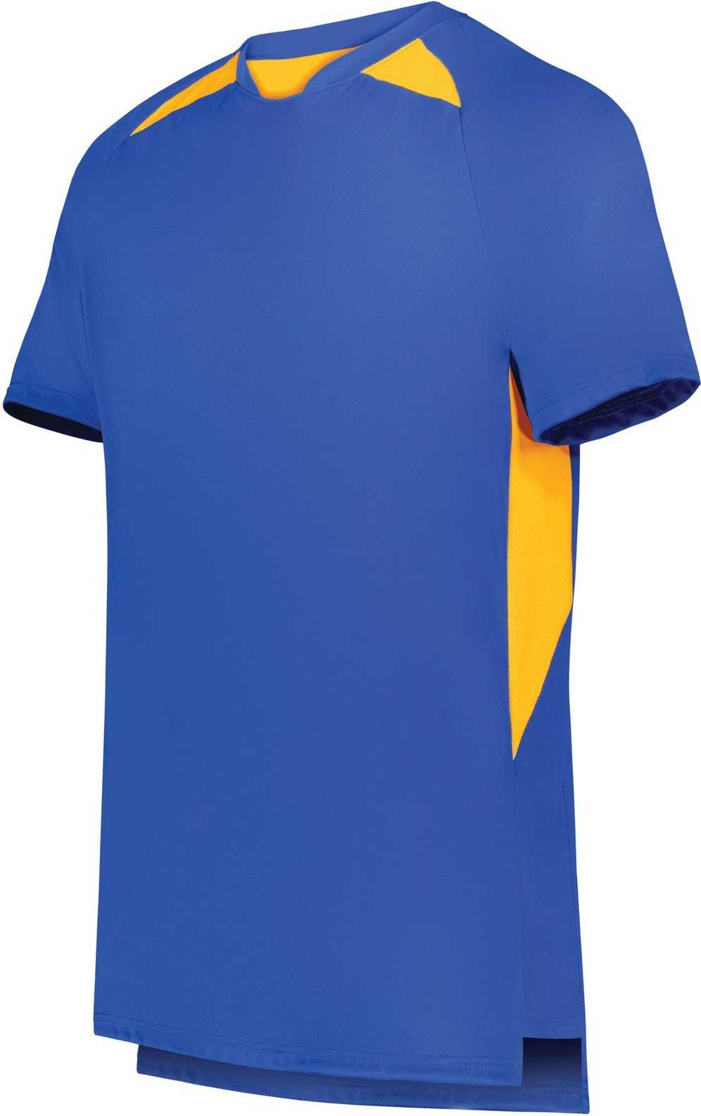 High Five 322990 Hawk Evolution Soccer Jersey - Royal Gold - HIT a Double