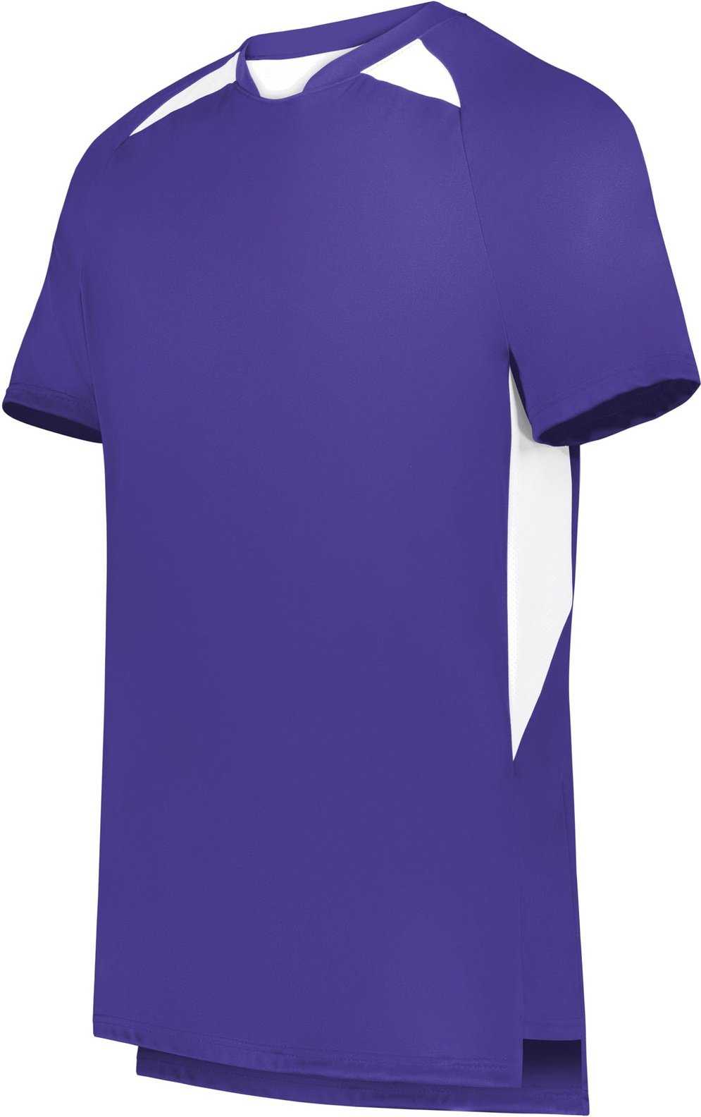 High Five 322992 Ladies Hawk Evolution Soccer Jersey - Purple White - HIT a Double
