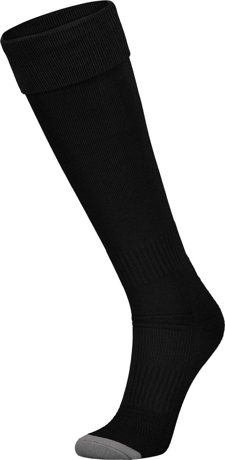 High Five 329130 Impact+ Chill Soccer Socks - Black Graphite - HIT a Double