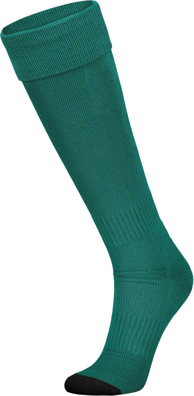 High Five 329130 Impact+ Chill Soccer Socks - Dark Green Black - HIT a Double