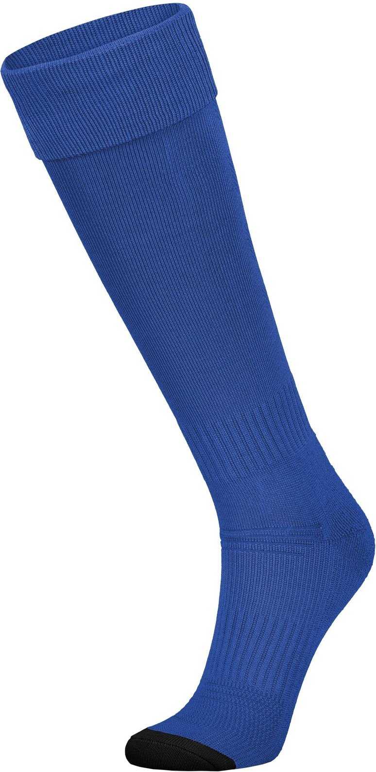 High Five 329130 Impact+ Chill Soccer Socks - Royal Black - HIT a Double