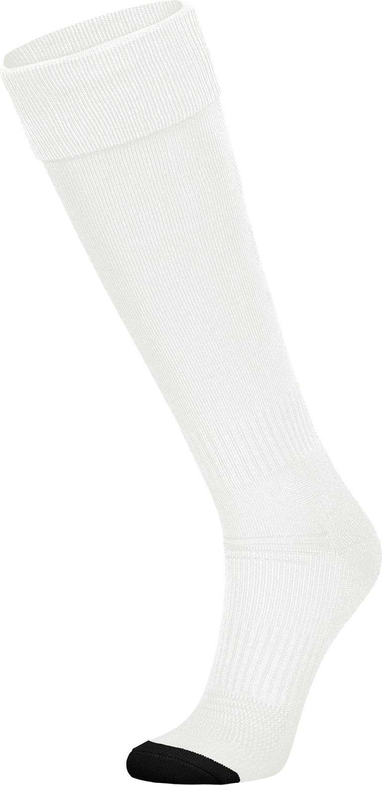 High Five 329130 Impact+ Chill Soccer Socks - White Black - HIT a Double