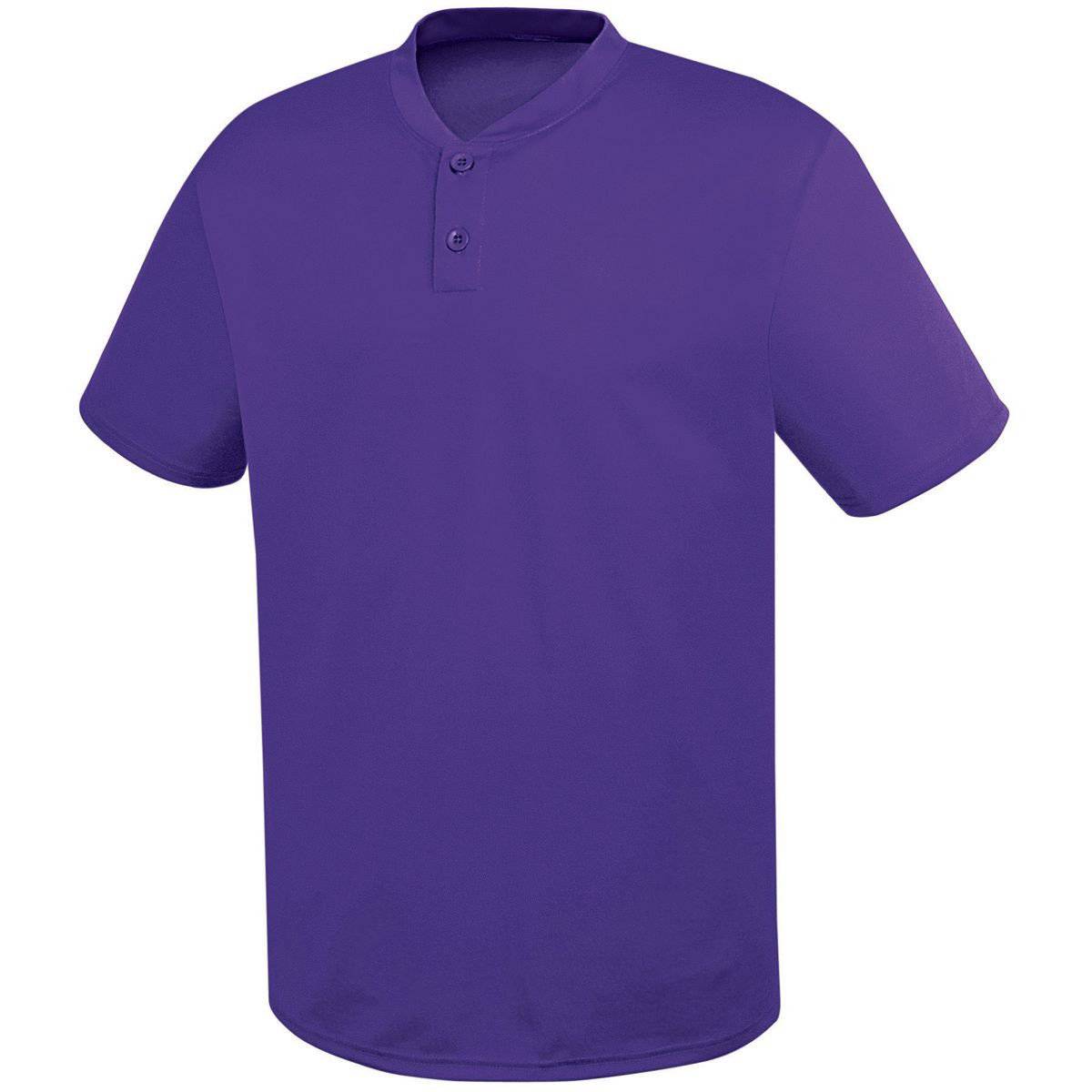 High Five 312060 Two Button Essortex Jersey Adult - Purple - HIT a Double