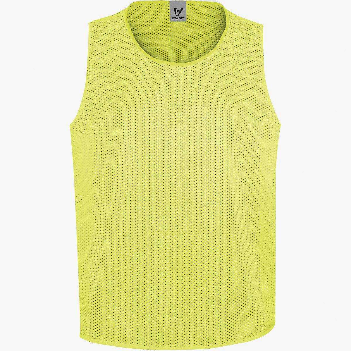 High Five 321001 Youth Scrimmage Vest - Lime - HIT a Double