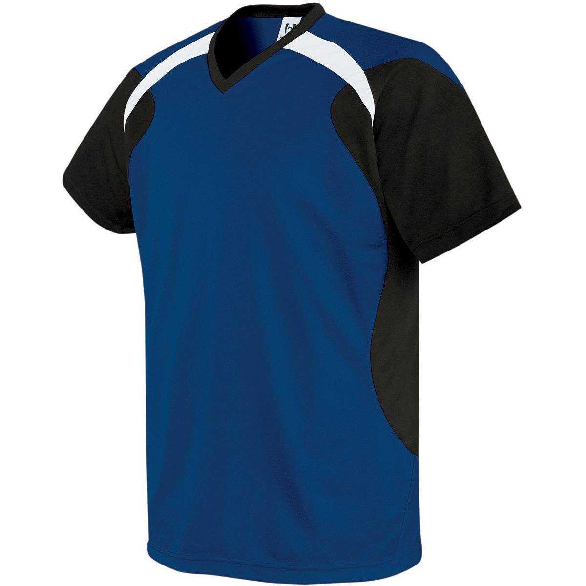 High Five 322710 Tempest Jersey Adult - Navy Black White - HIT a Double