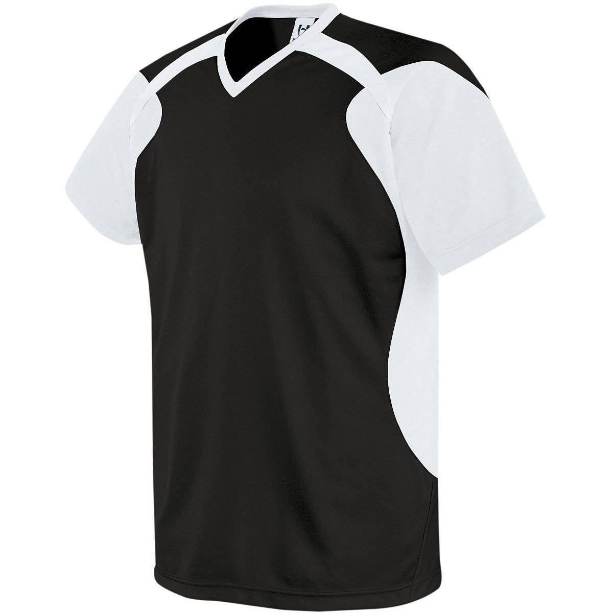 High Five 322711 Tempest Jersey Youth - Black White White - HIT a Double