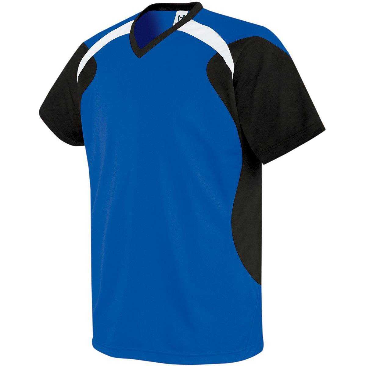 High Five 322711 Tempest Jersey Youth - Royal Black White - HIT a Double