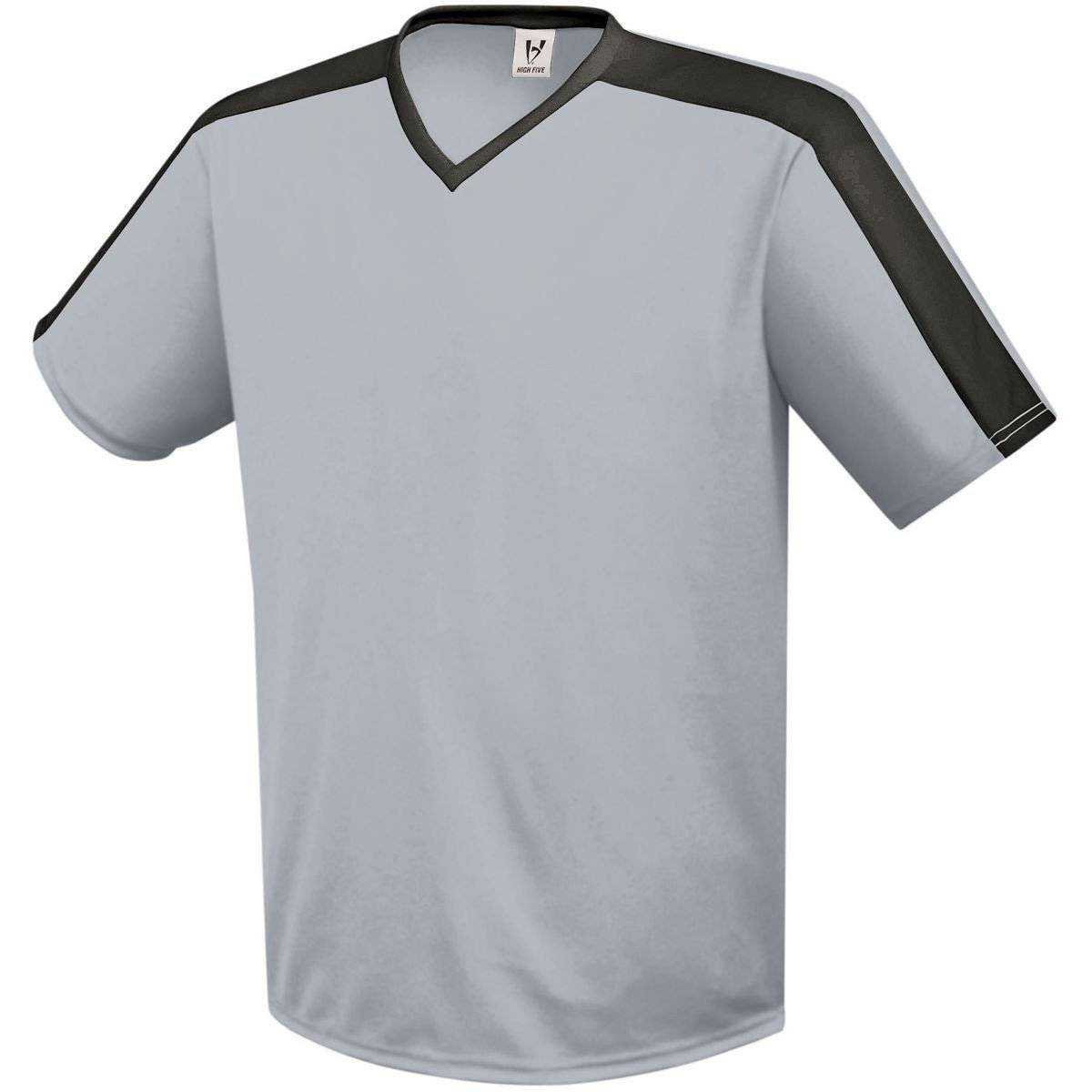 High Five 322730 Genesis Jersey Adult - Silver Gray Black - HIT a Double