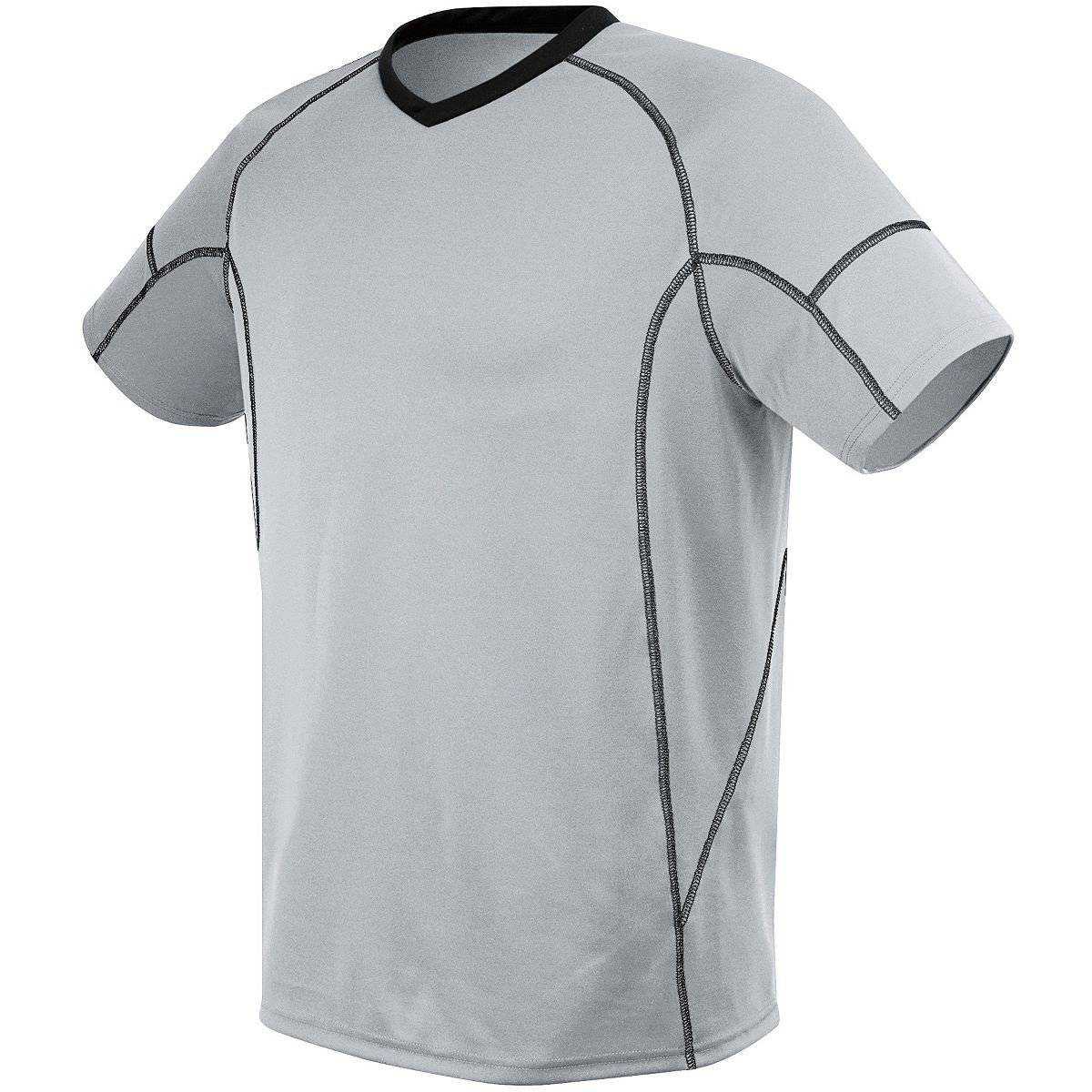 High Five 322820 Kinetic Jersey Adult - Silver Gray Black - HIT a Double