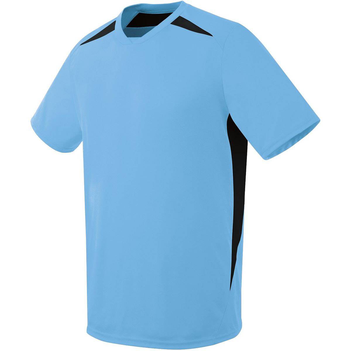 High Five 322870 Adult Hawk Jersey - Columbia Blue Black - HIT a Double