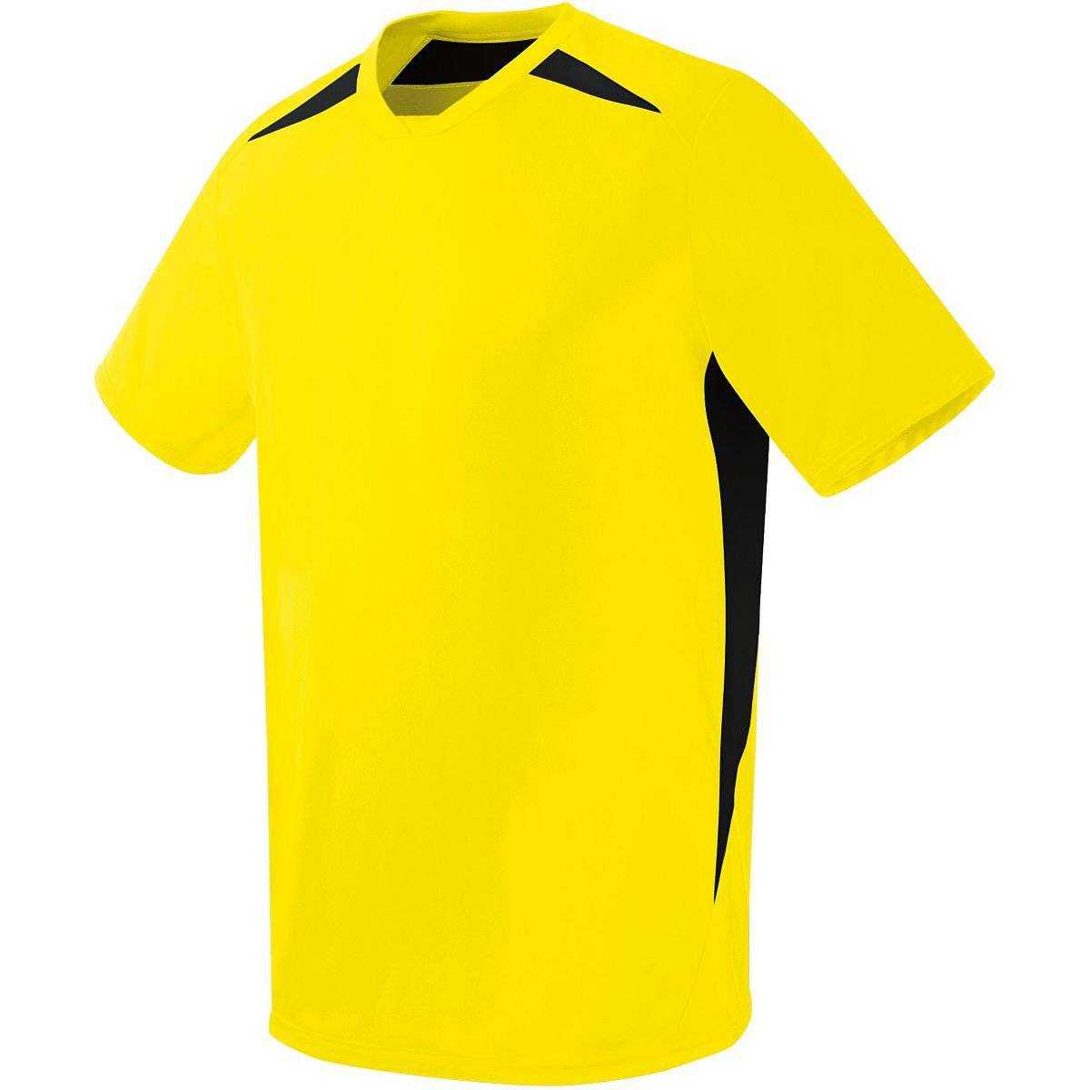 High Five 322870 Adult Hawk Jersey - Power Yellow Black - HIT a Double