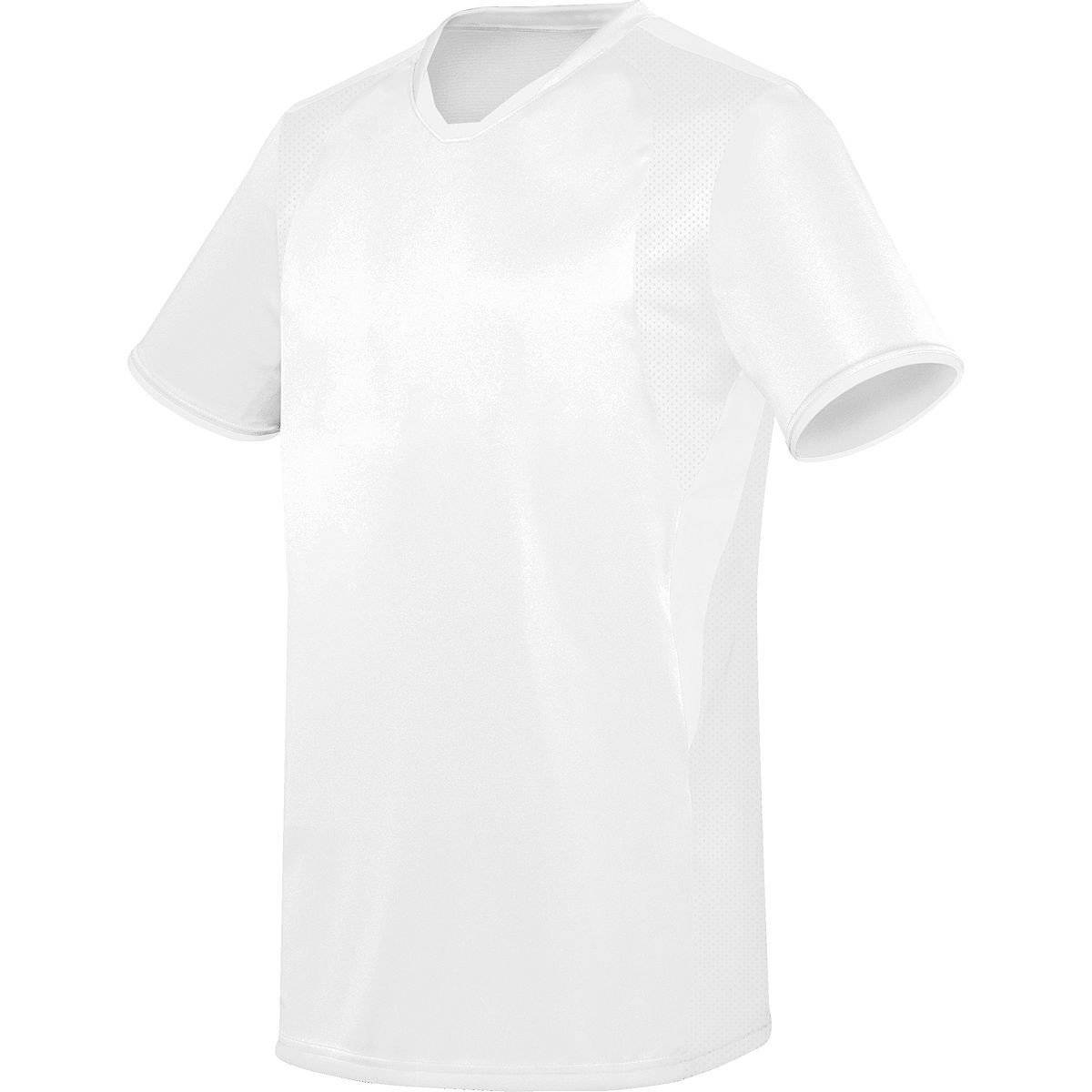 High Five 322890 Adult Globe Jersey - White - HIT a Double