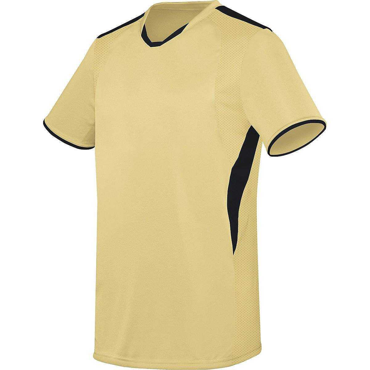High Five 322891 Youth Globe Jersey - Vegas Gold Black - HIT a Double