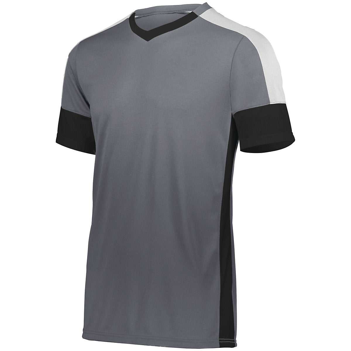 High Five 322930 Wembley Soccer Jersey - Graphite Black White - HIT a Double