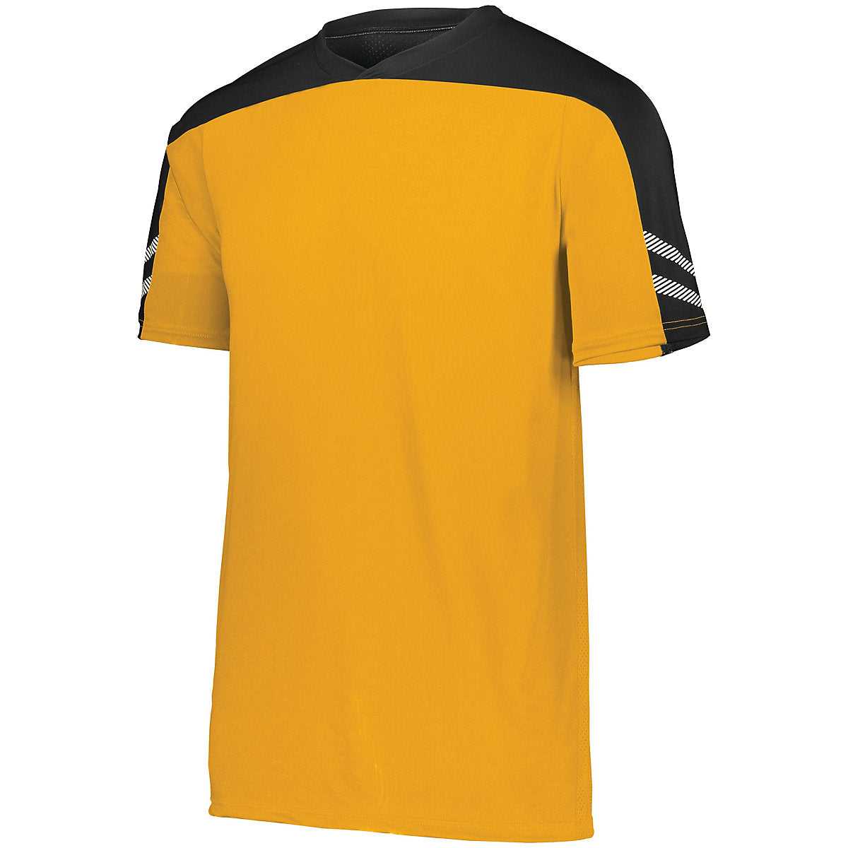 High Five 322950 Anfield Soccer Jersey - Athletic Gold Black White - HIT a Double