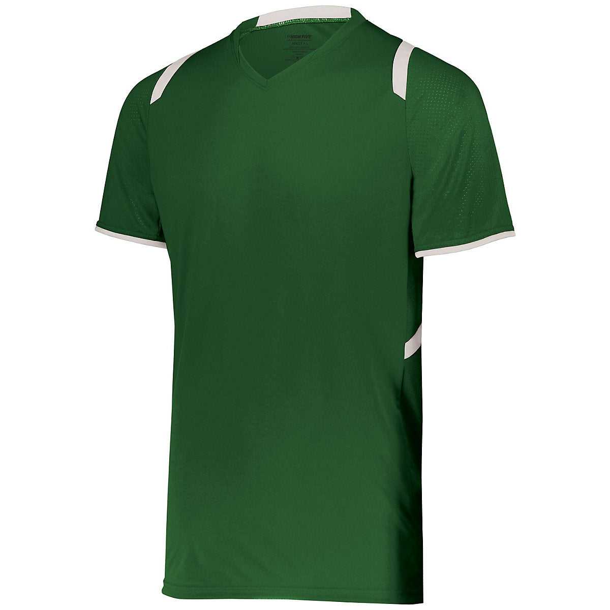 High Five 322960 Millennium Soccer Jersey - Forest White - HIT a Double