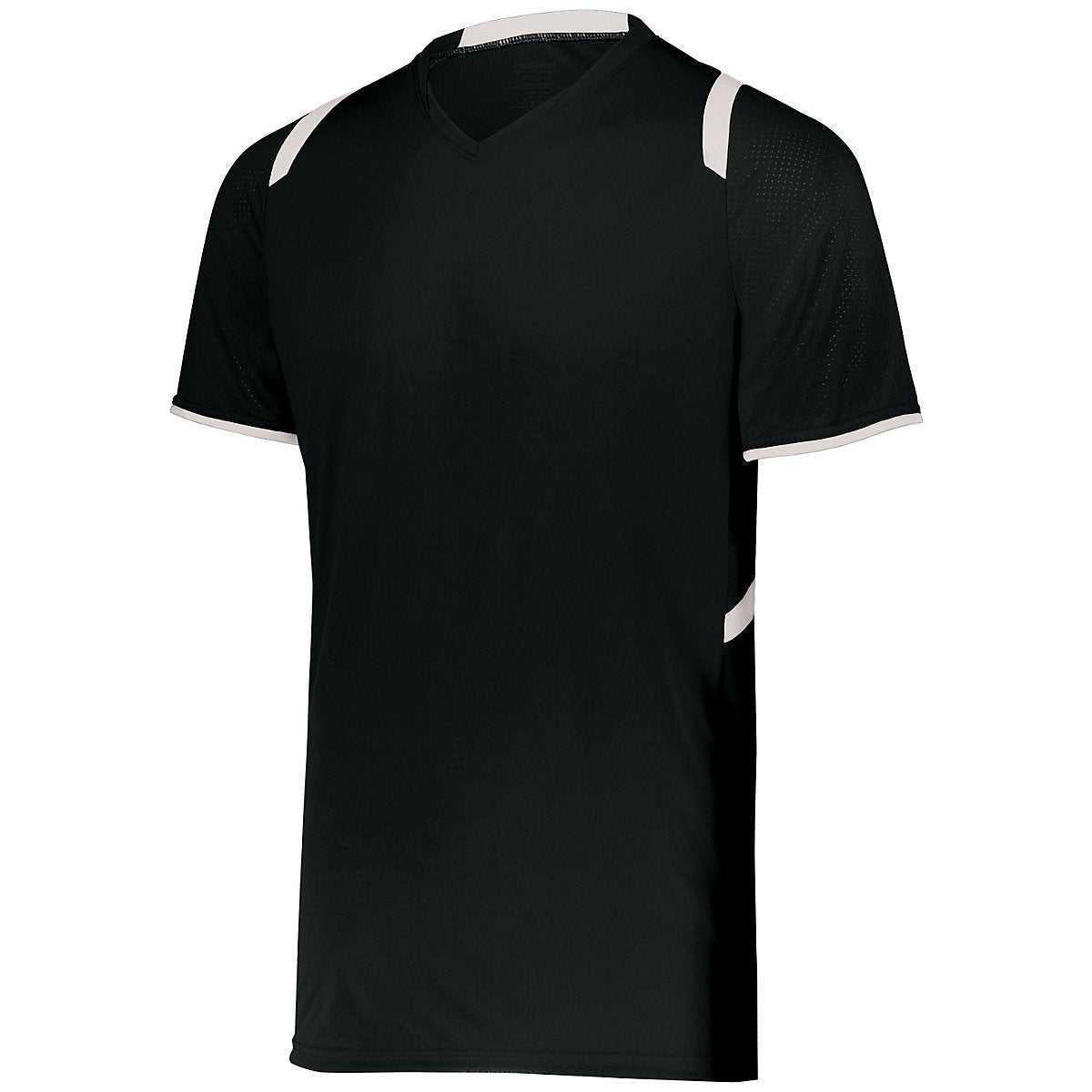 High Five 322961 Youth Millennium Soccer Jersey - Black White - HIT a Double