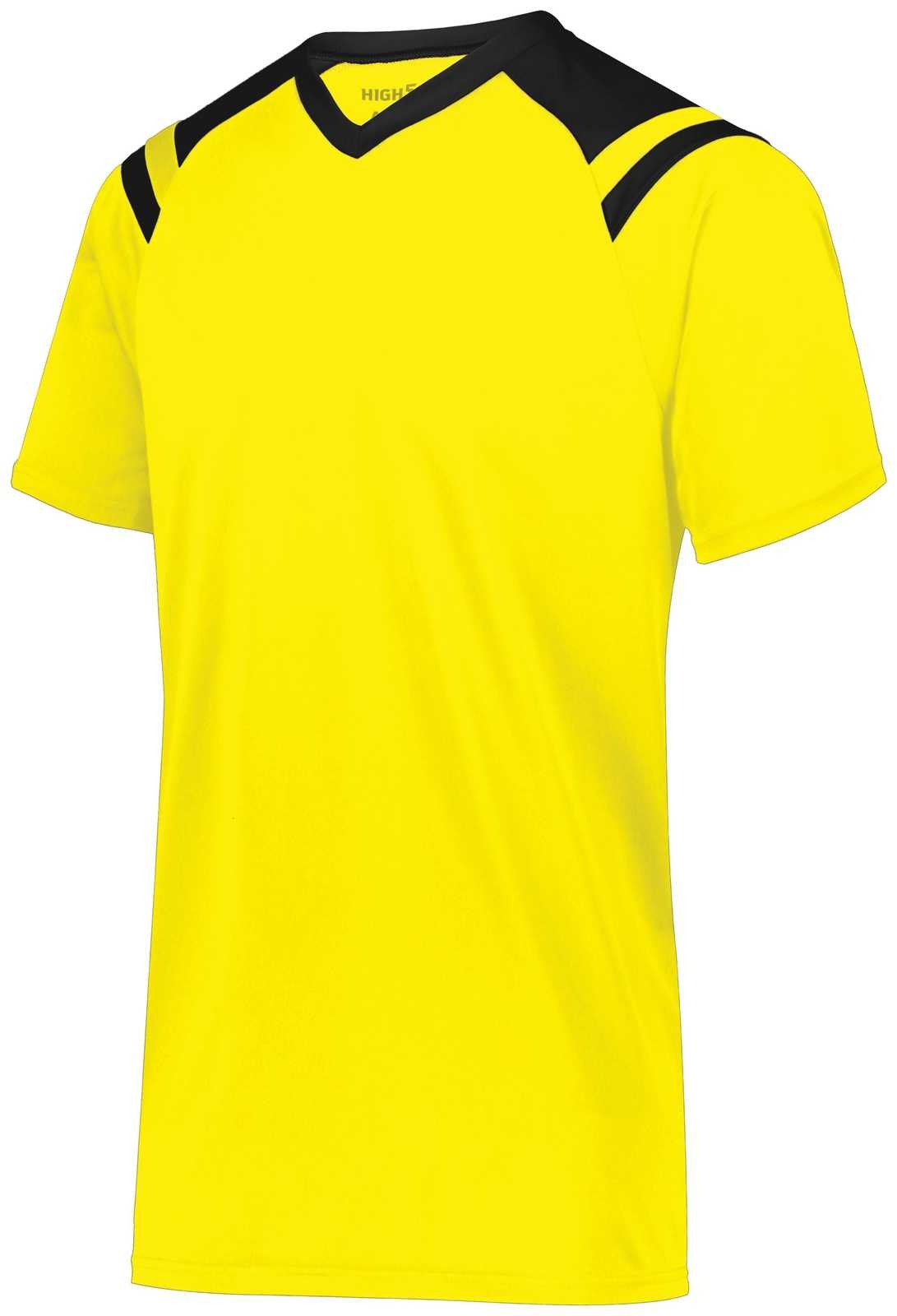High Five 322970 Sheffield Jersey - Electric Yellow Black - HIT a Double