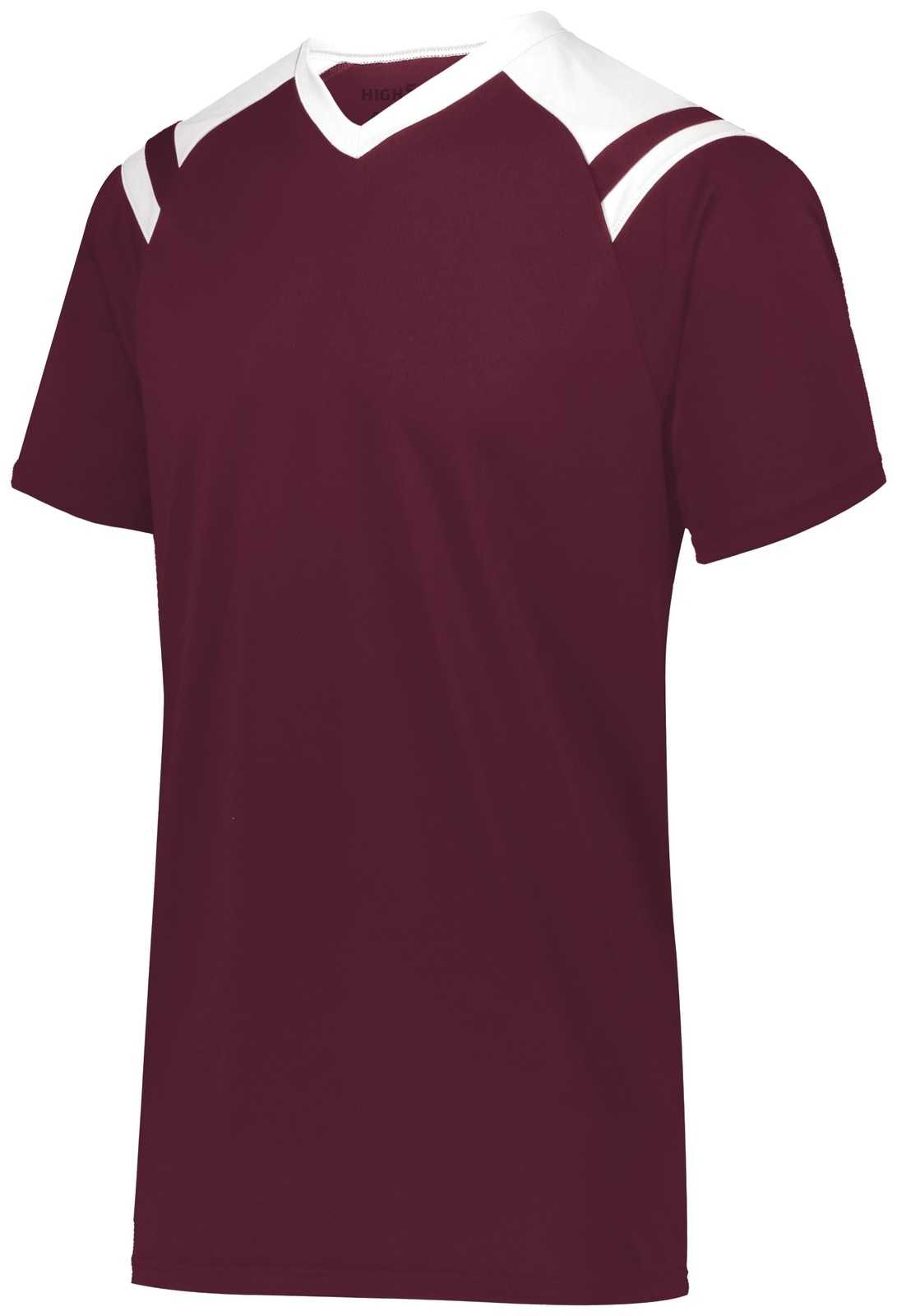 High Five 322970 Sheffield Jersey - Maroon White - HIT a Double