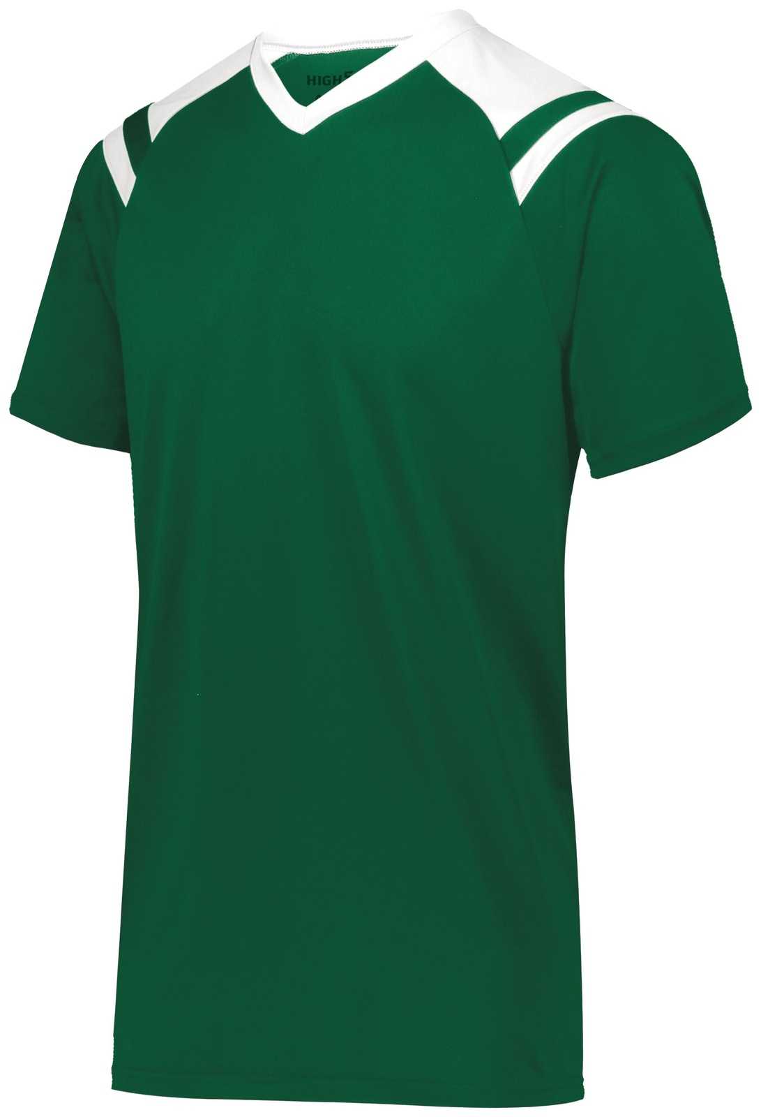 High Five 322971 Youth Sheffield Jersey - Dark Green White - HIT a Double