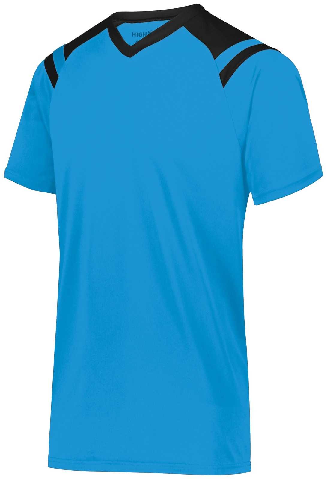 High Five 322971 Youth Sheffield Jersey - Power Blue Black - HIT a Double