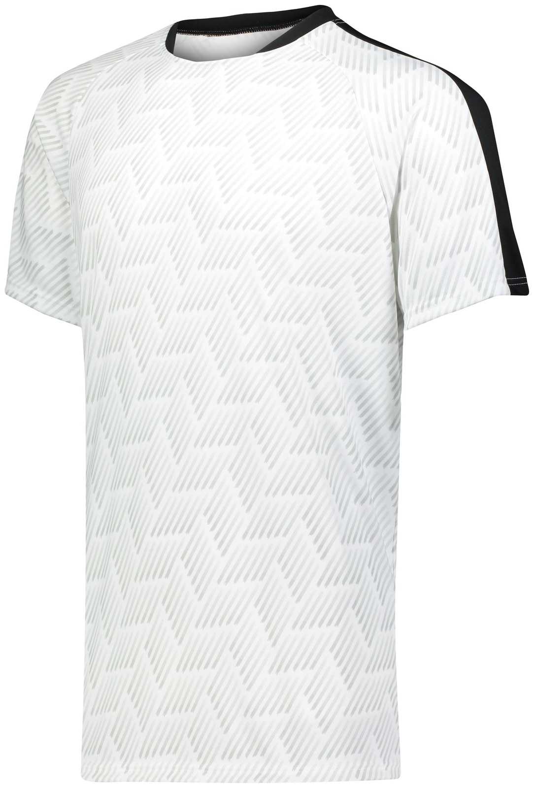 High Five 322981 Youth Hypervolt Jersey - White Print Black - HIT a Double
