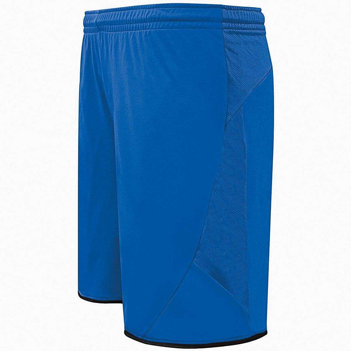 High Five 325401 Youth Club Short - Royal Black - HIT a Double