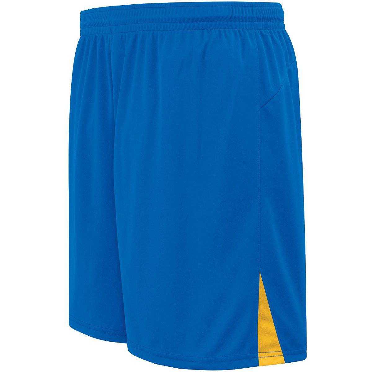 High Five 325410 Adult Hawk Short - Royal Athletic Gold - HIT a Double