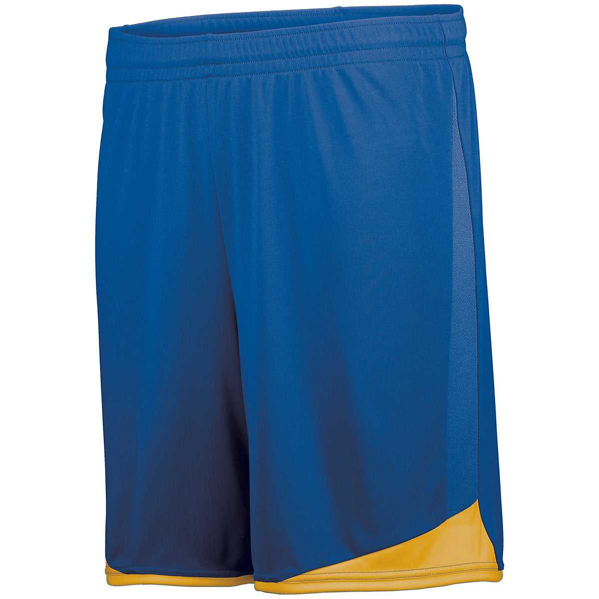 High Five 325440 Stamford Soccer Shorts - Royal Athletic Gold - HIT a Double