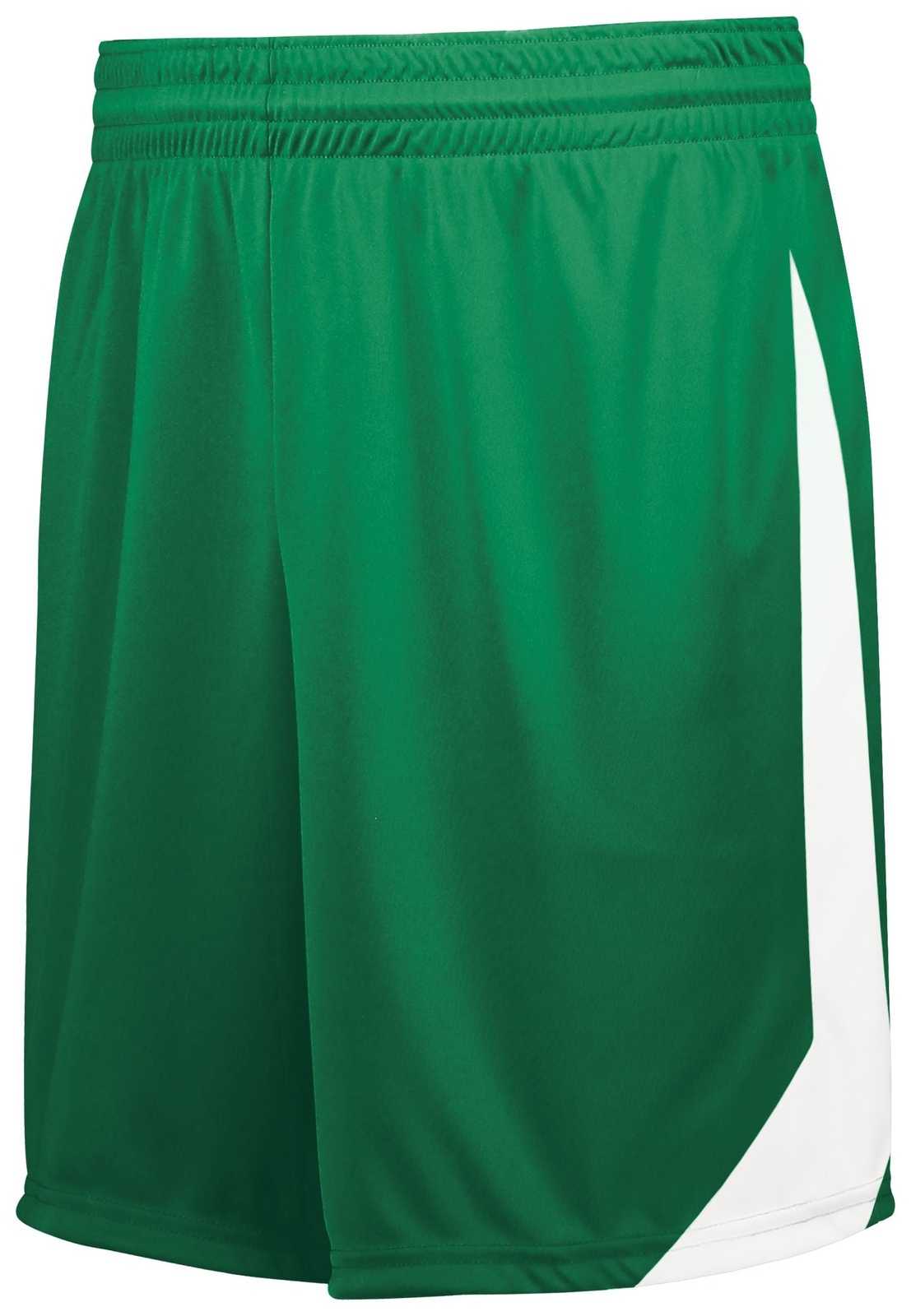 High Five 325451 Youth Athletico Shorts - Kelly White - HIT a Double