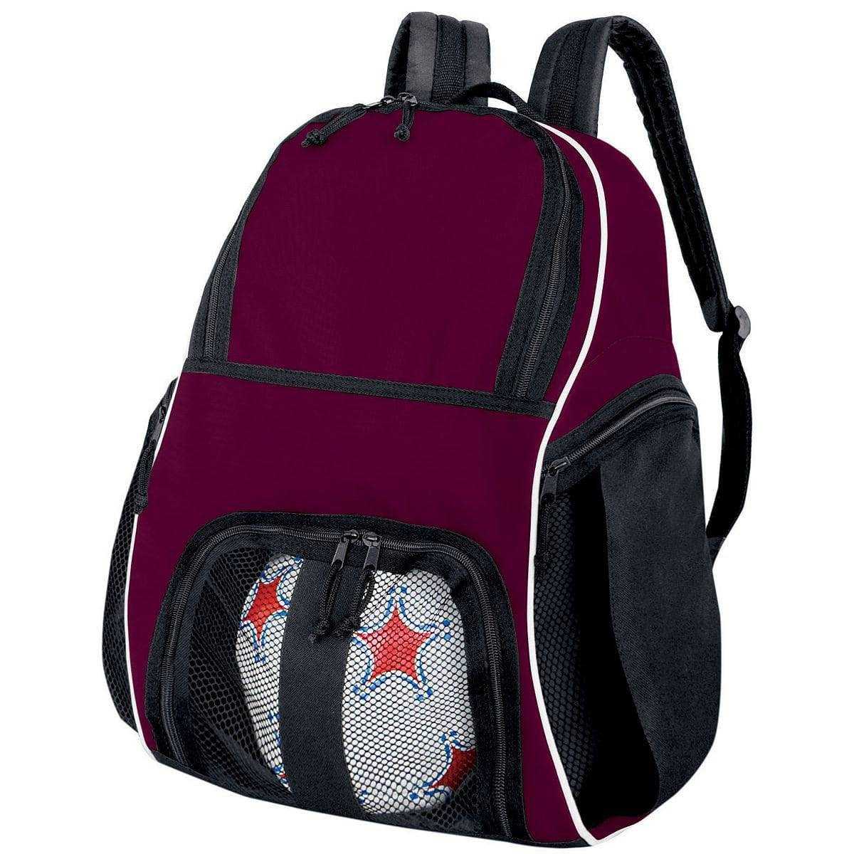 High Five 327850 Backpack - Maroon Black White - HIT a Double