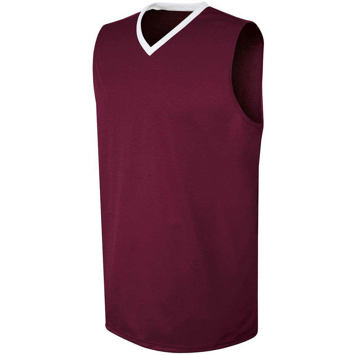 High Five 332372 Transition BK Jersey Womens - Maroon White - HIT a Double