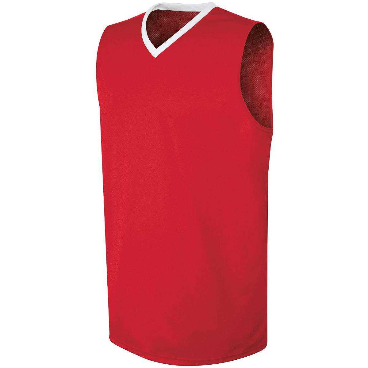 High Five 332372 Transition BK Jersey Womens - Scarlet White - HIT a Double